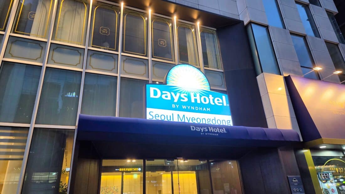 Days Hotel by Wyndham Seoul Myeongdong Entrance