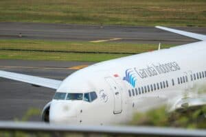 Garuda Indonesia plane