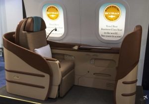 Oman Air Business Class Seat