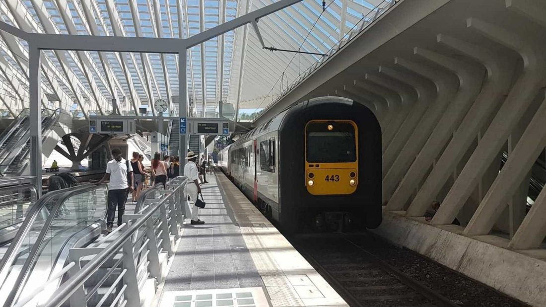 Trainstation liege
