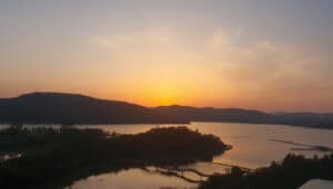 View from the Hilton in Gyeongju