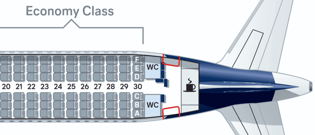 lufthansa a320 galley