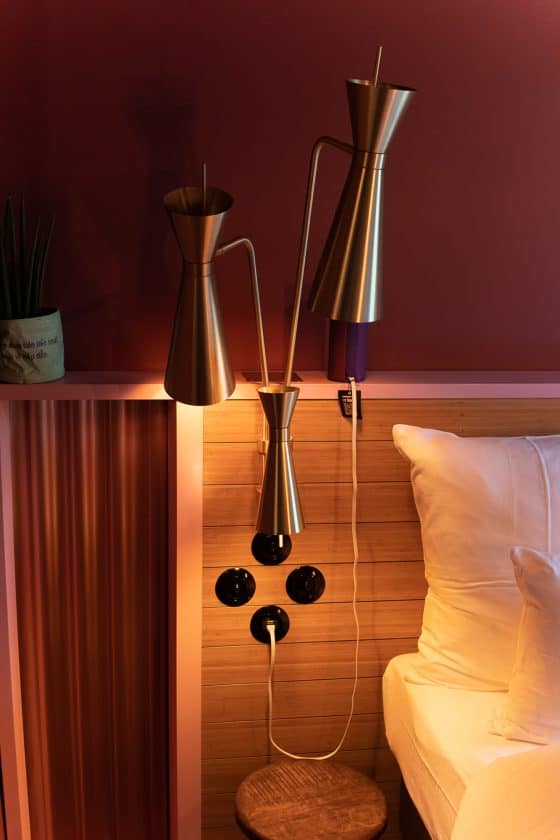 25hours Hotel Paris Room Lamp