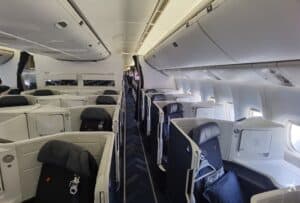 AF Business CDG ICN Kabine