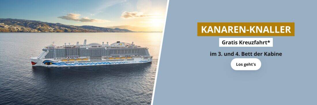 AIDA Familienaktion Kanaren