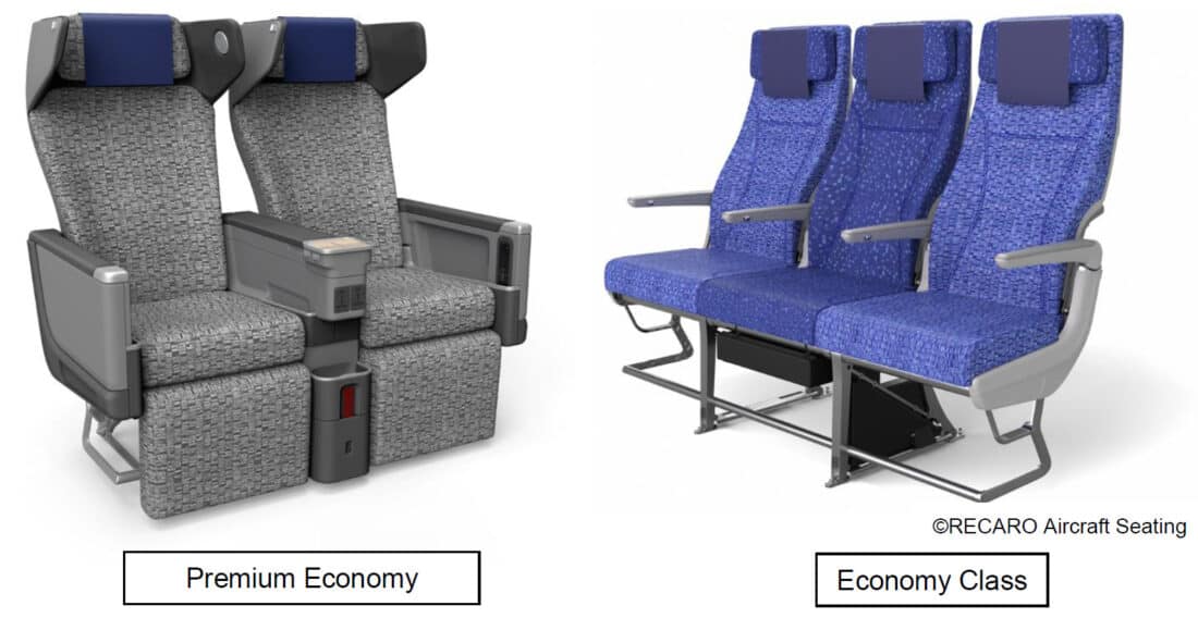 ANA Boeing 787 Economy Prem Eco