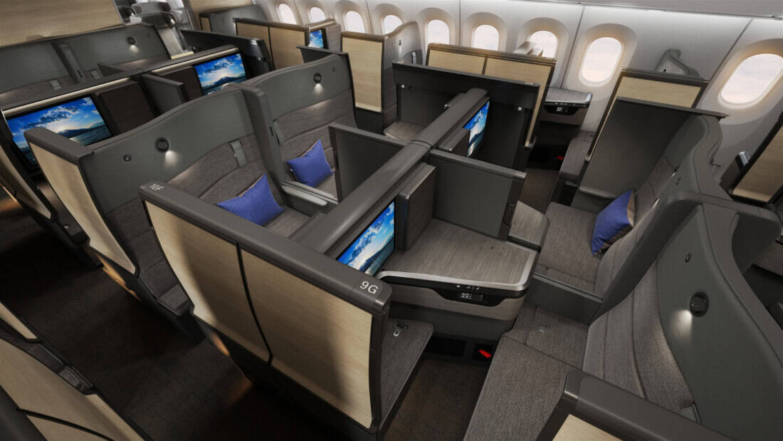 ANA The Room FX 787 Kabine
