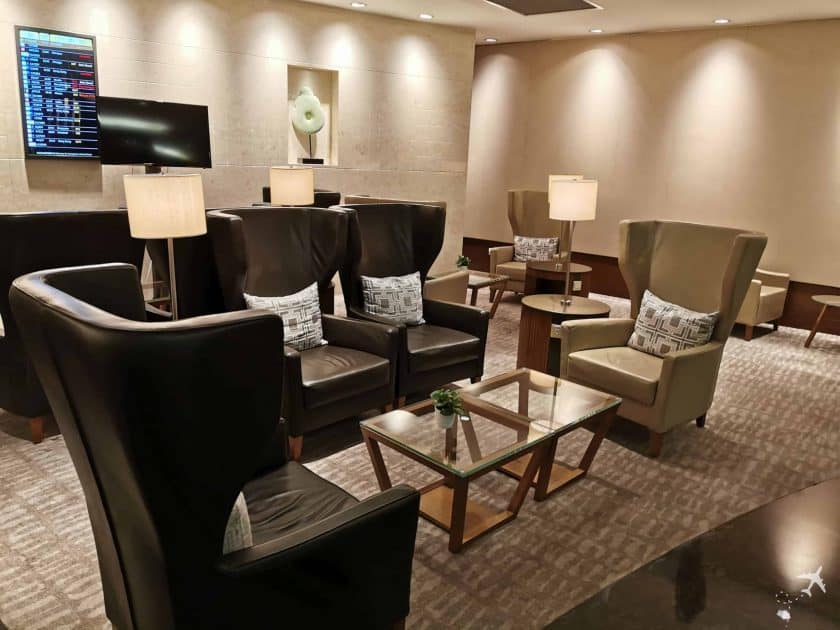 Air China First Lounge PVG Sitzecke