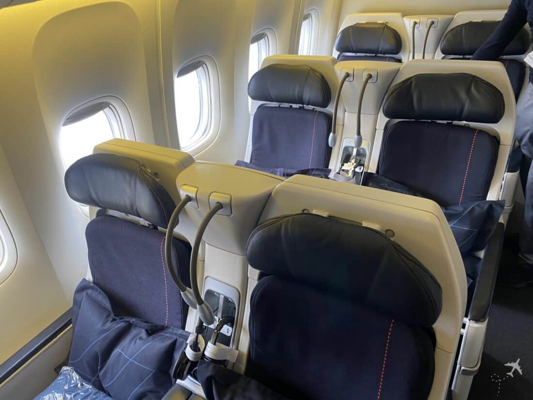 Air France Prem Eco 777 Sitze Fenster