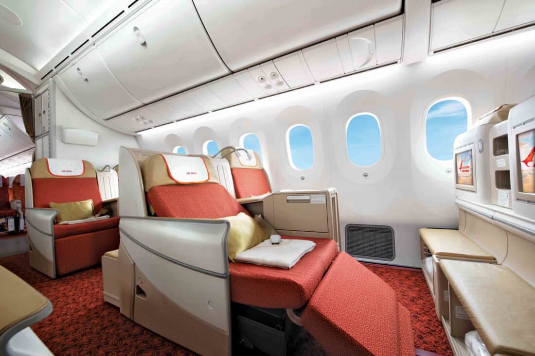 Air India Business Class Boeing 787 8