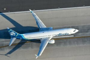 Alaska Airlines Flugzeug