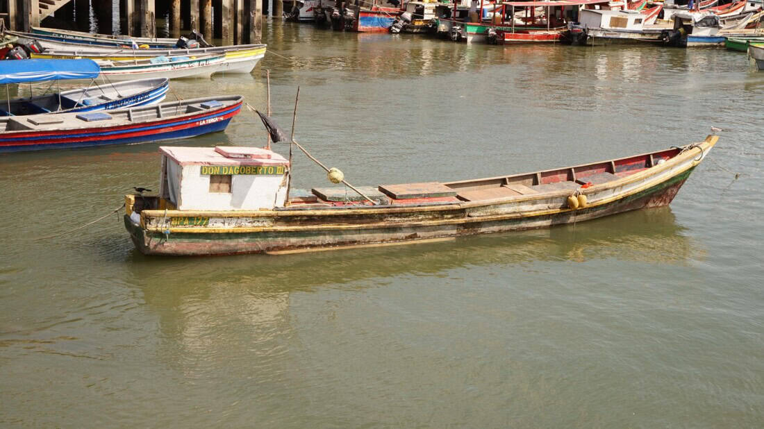 Altes Fischerboot Panama