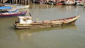 Altes Fischerboot Panama