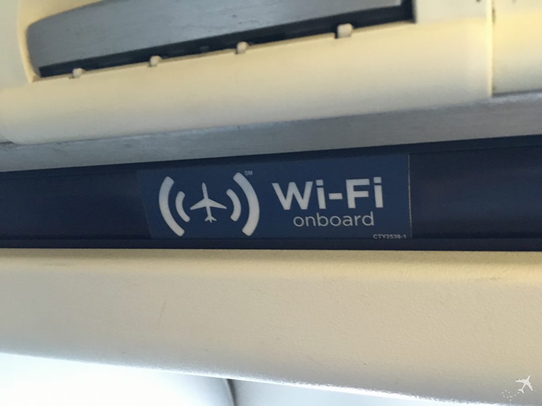 American Airlines Domestic First Class WiFi onboard