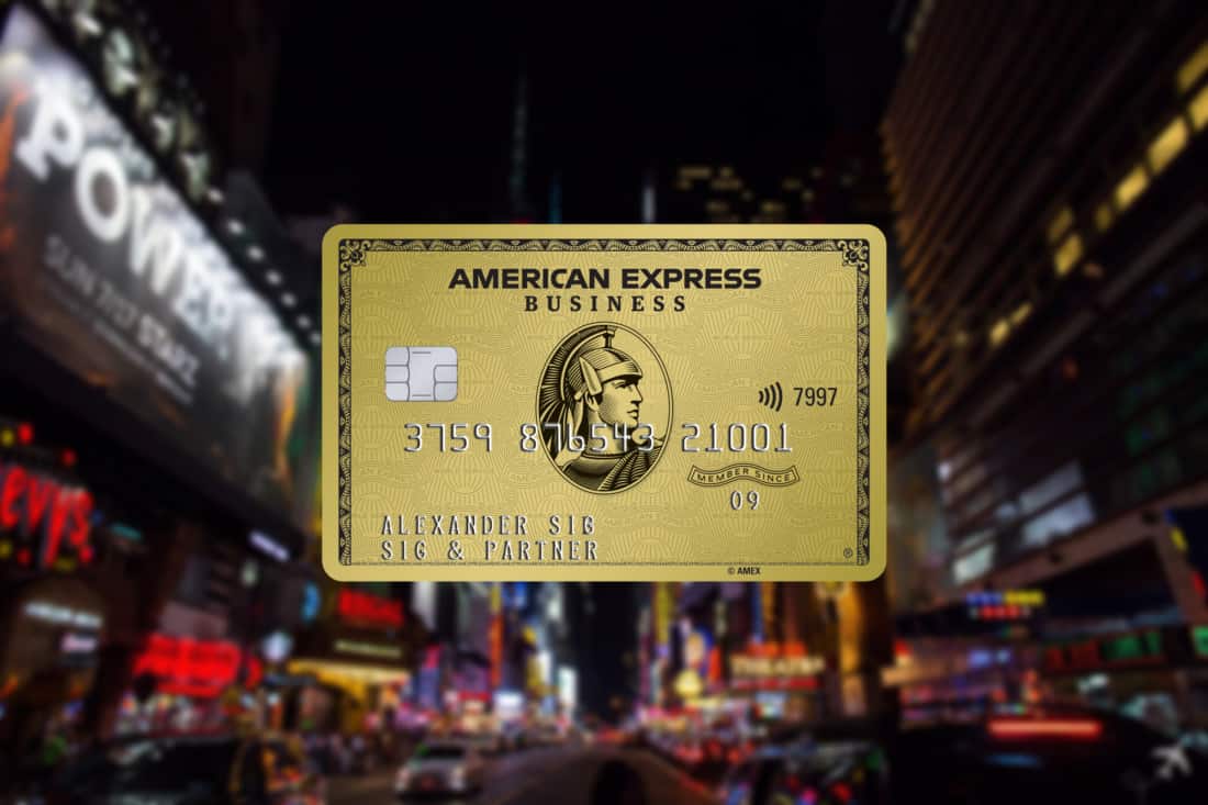 American Express Business Gold Card Titelbild