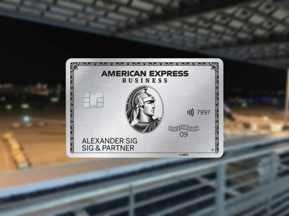 American Express Business Platinum Titelbild Flughafen