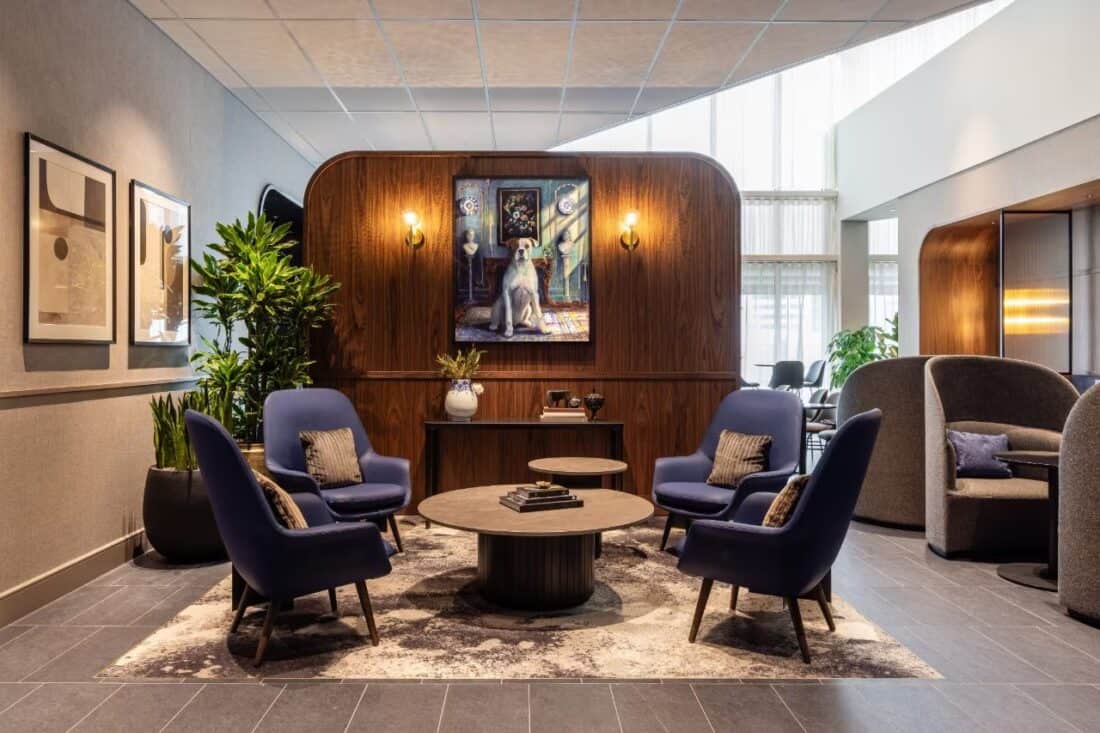 American Express Centurion Lounge Amsterdam Entry Lounge