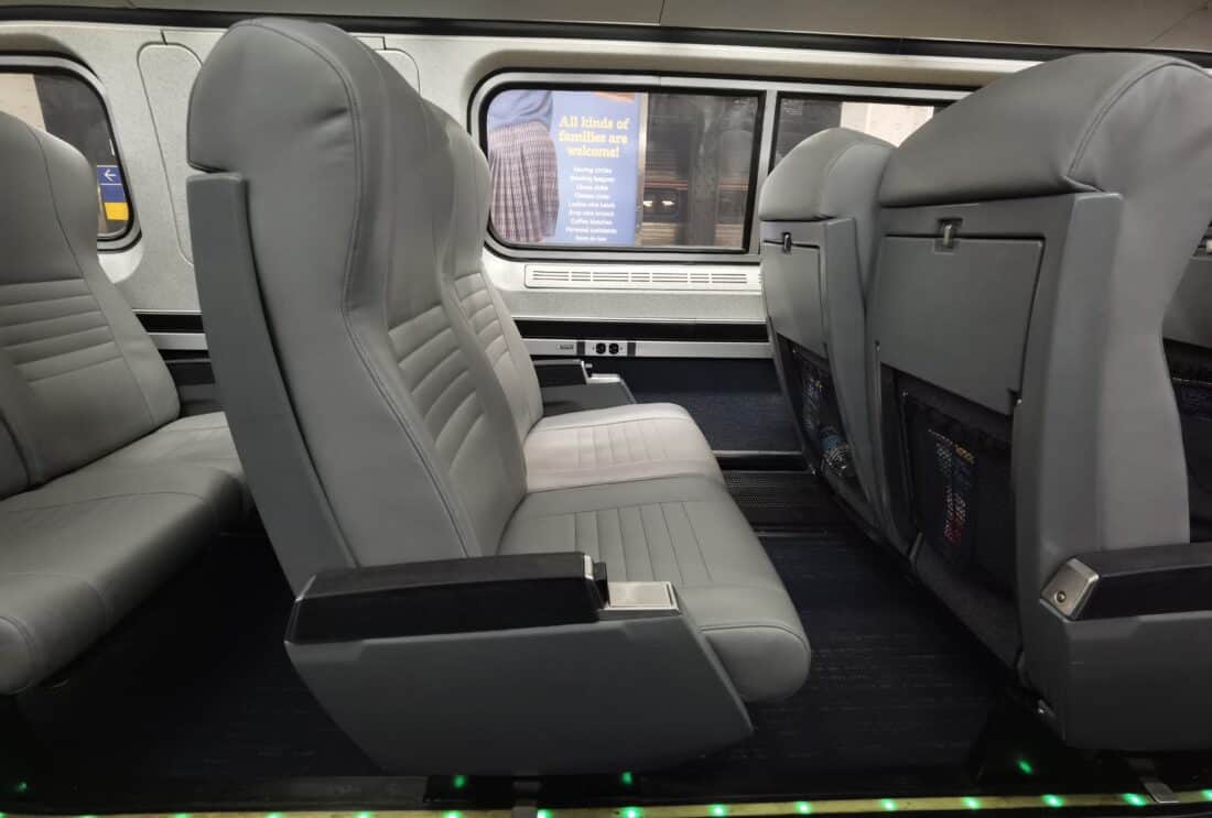 Amtrak Sitze