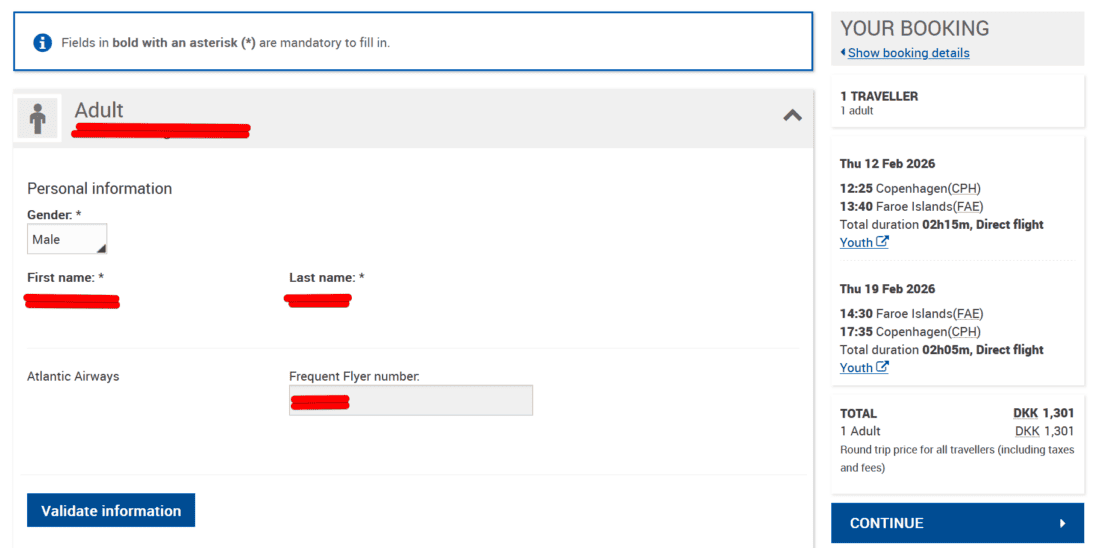 Atlantic Airways Traveller information — Mozilla