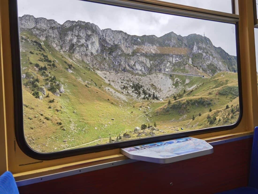 Aussicht Rochers de Naye Zug Schweiz