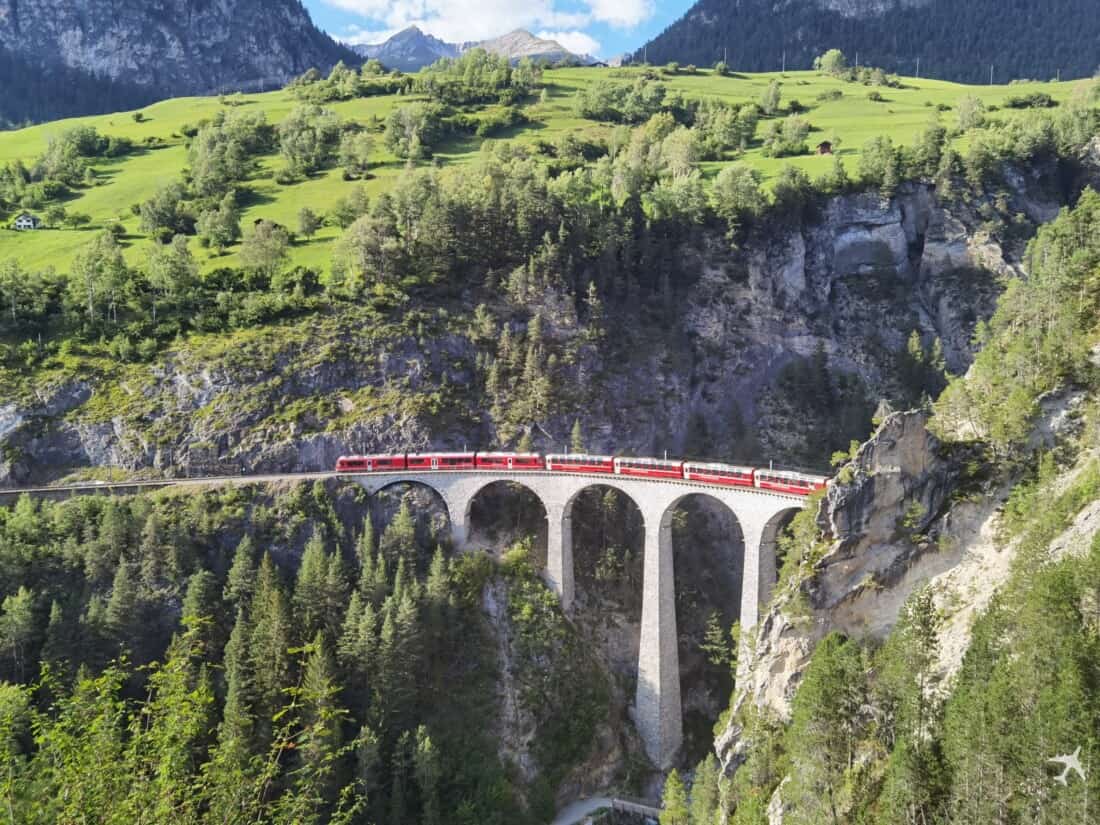 Bernina Express Landwasserviadukt