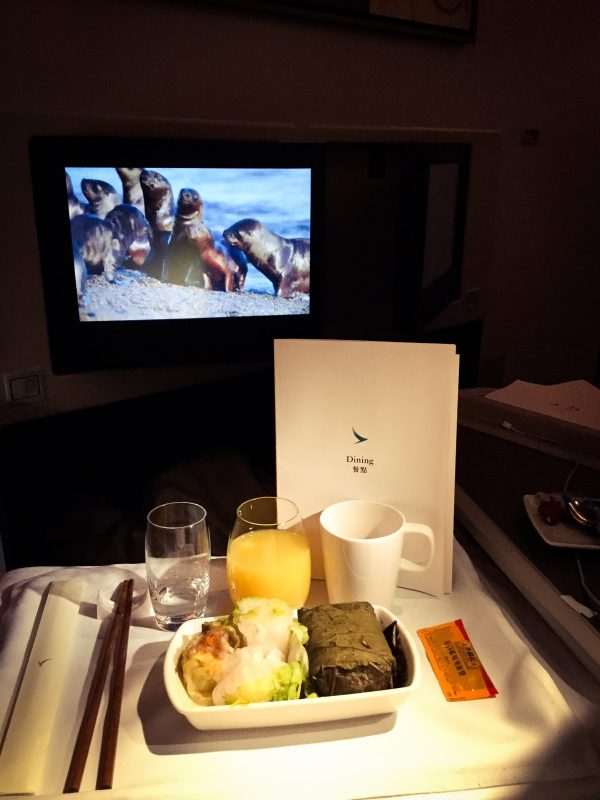 Cathay Pacific Business Class Service