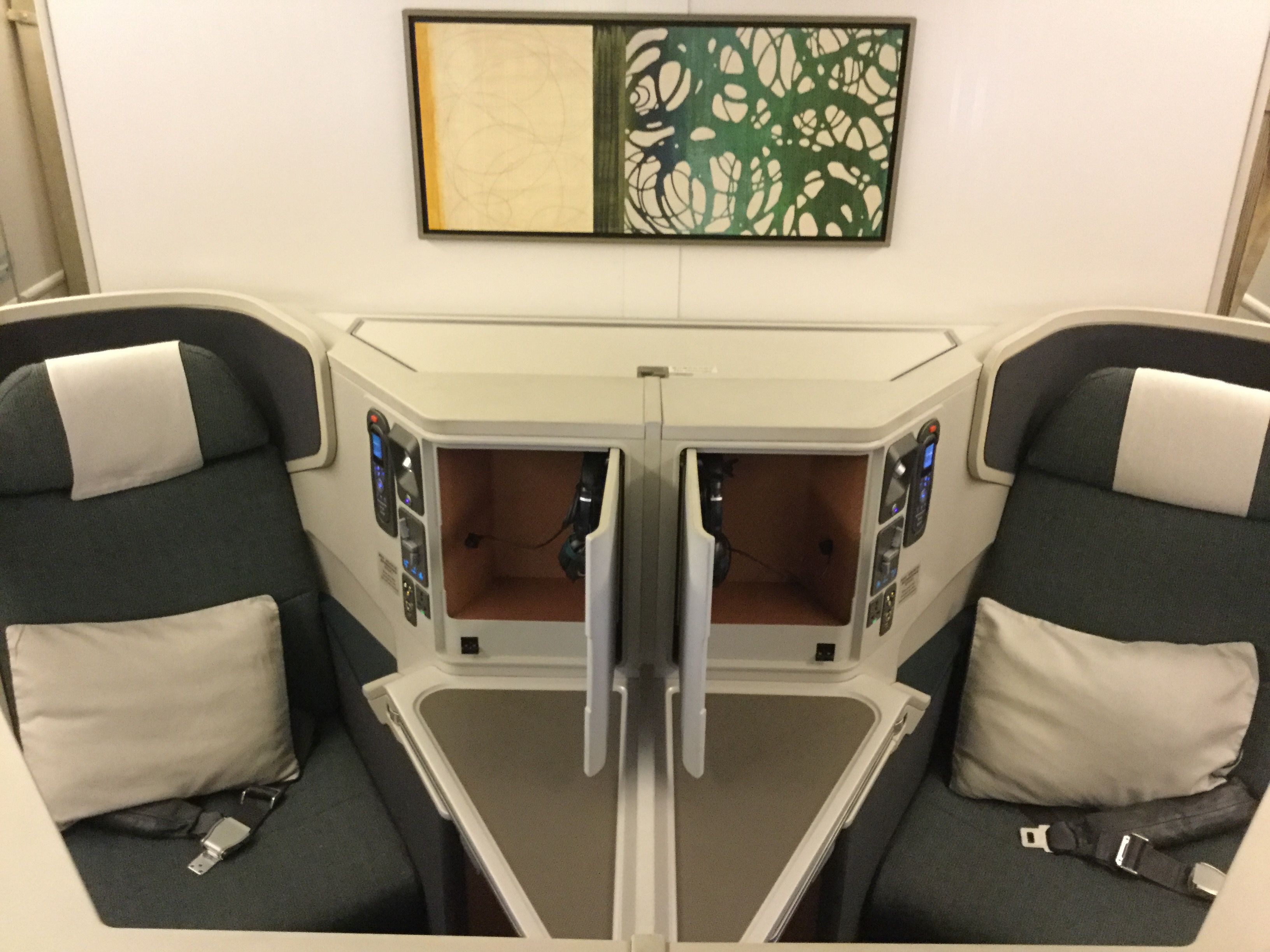 Cathay Pacific Business Class Sitz
