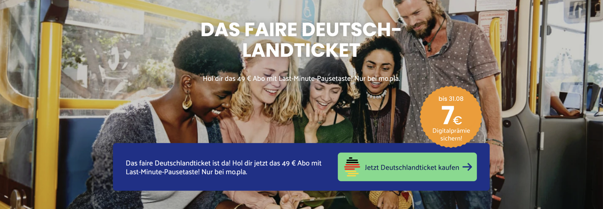 Deals fürs 49€-Deutschlandticket: z.B. Gutschein für einfache ...