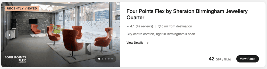 Four Points Flex Birmingham from £42