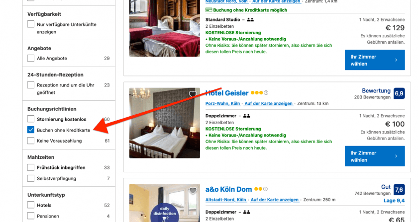 Booking Com Hotel Entspricht Nicht Der Beschreibung travel-dealz.de