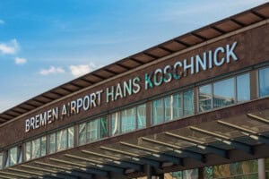 Bremen Airport (Flughafen) in Germany