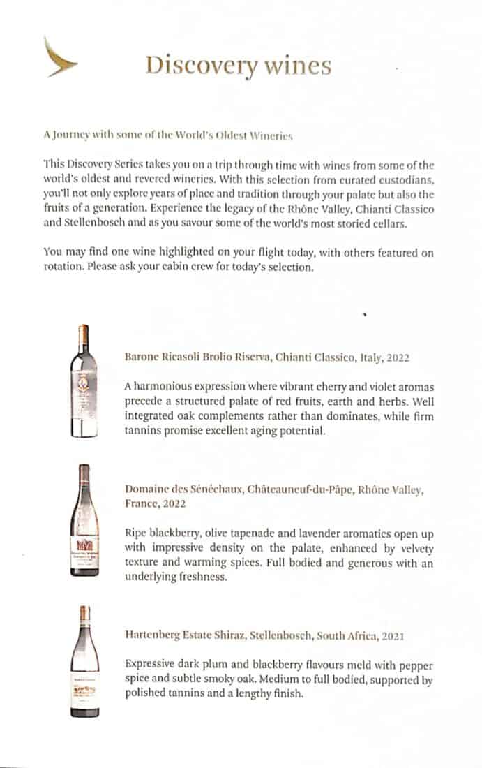 CX Aria Suite 777 Weine 1