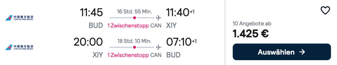 CZ BUD XIY