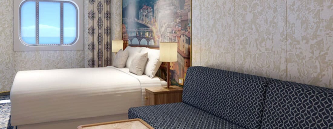 Carnival Firenze - Ocean View Cabin