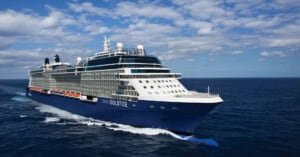Celebrity Solstice - Aerial