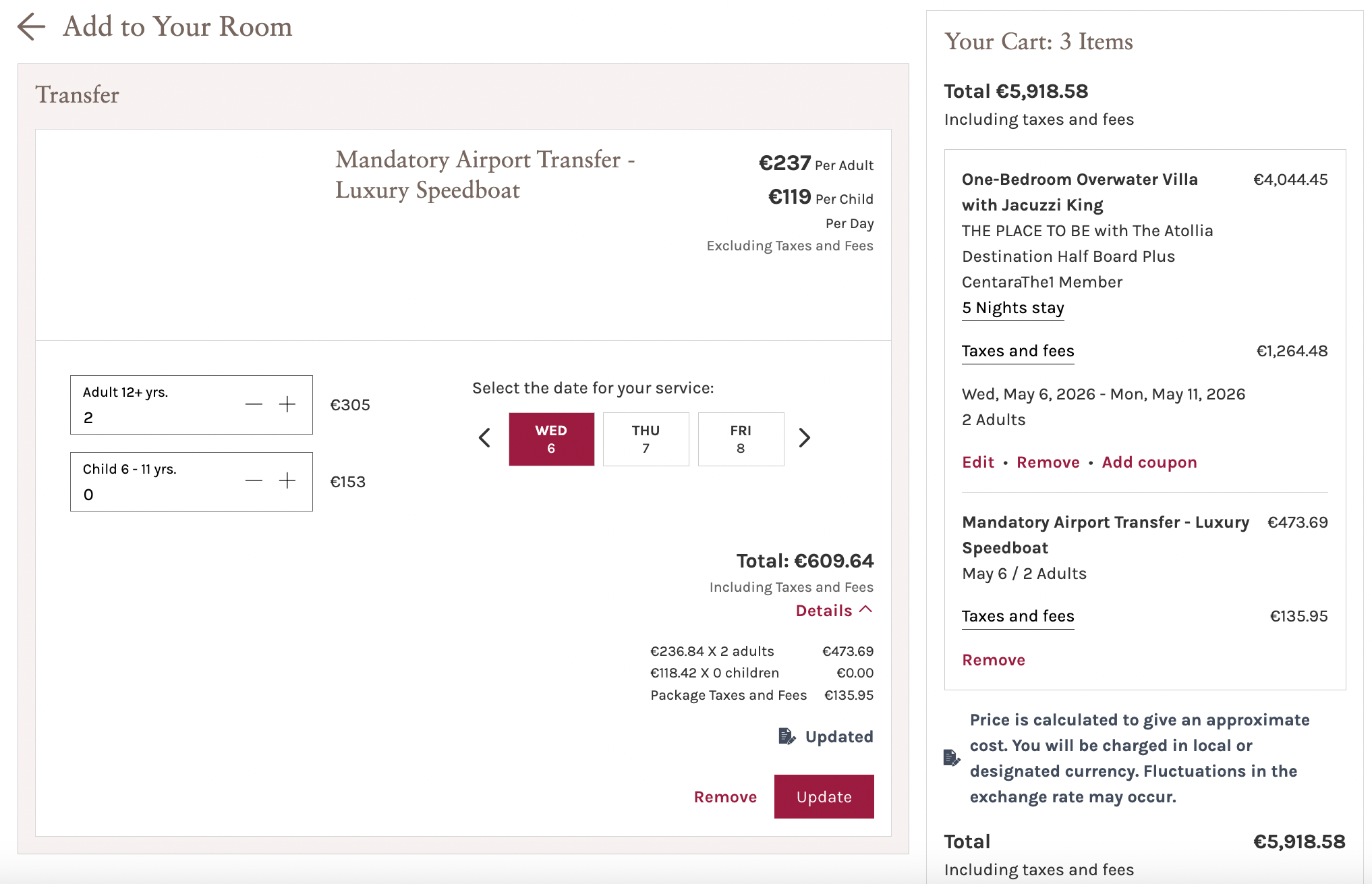 Centara Malvides Preisvergleich Direktbuchung