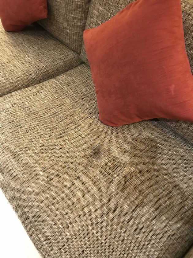 Conrad Bali Review Suite Wear And Tear Sofa