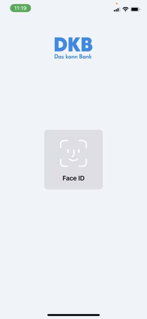 DKB App Neu Face ID