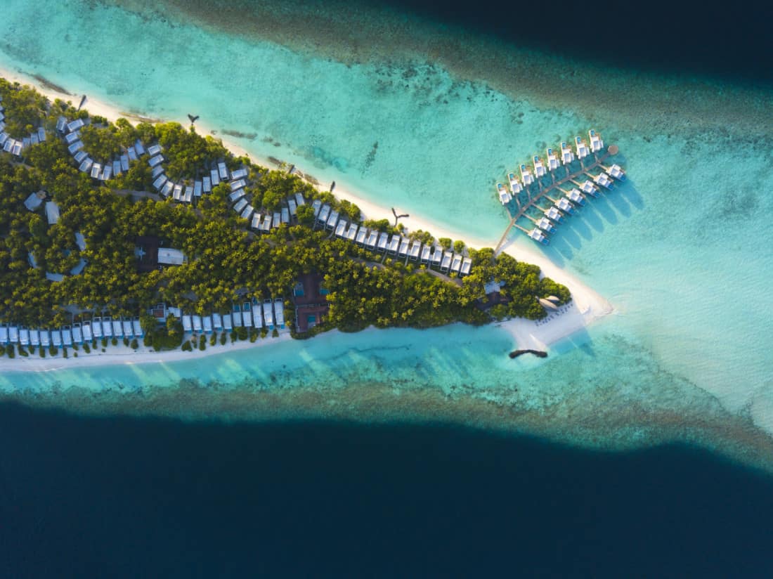 Dhigali Maledives Resort Areal