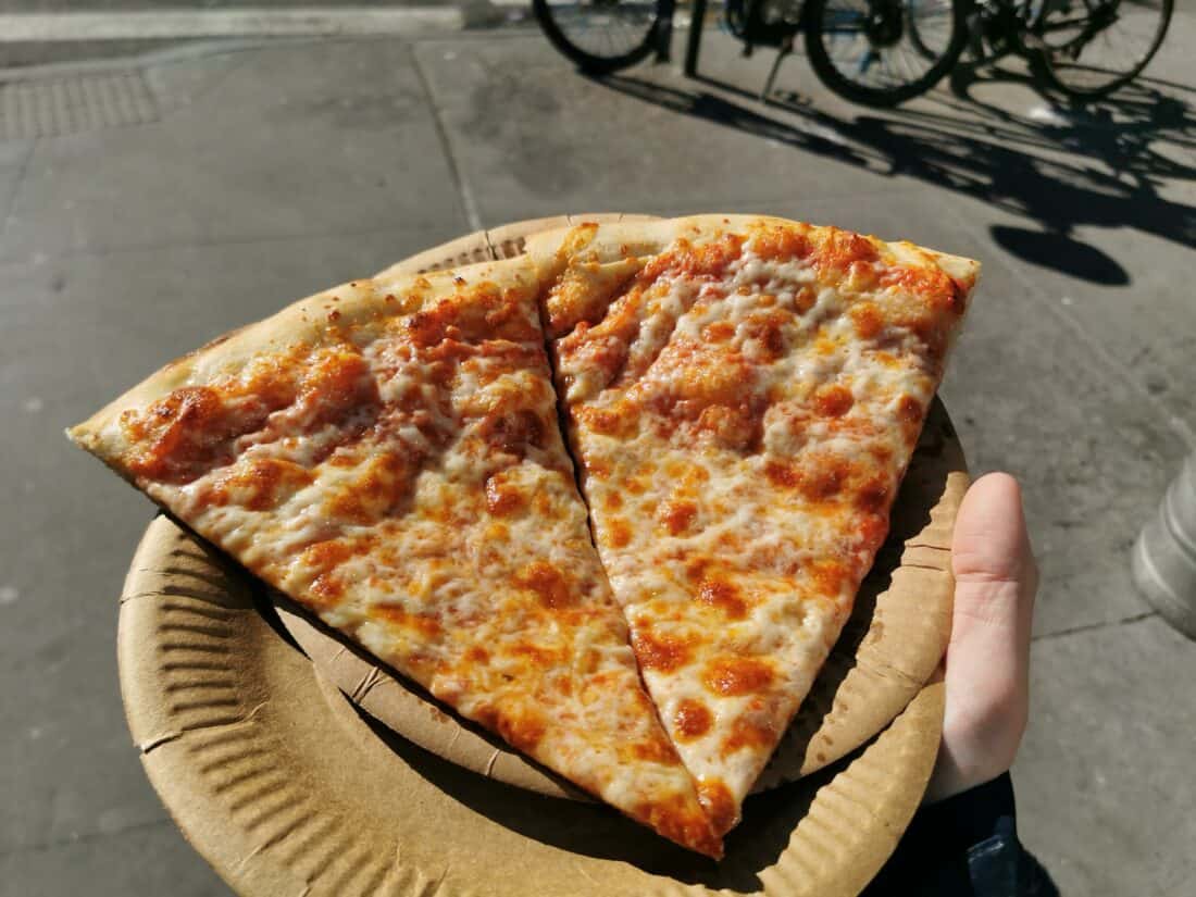 Dollar Pizza Slice