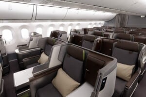 EVA Air Business Class Boeing 787