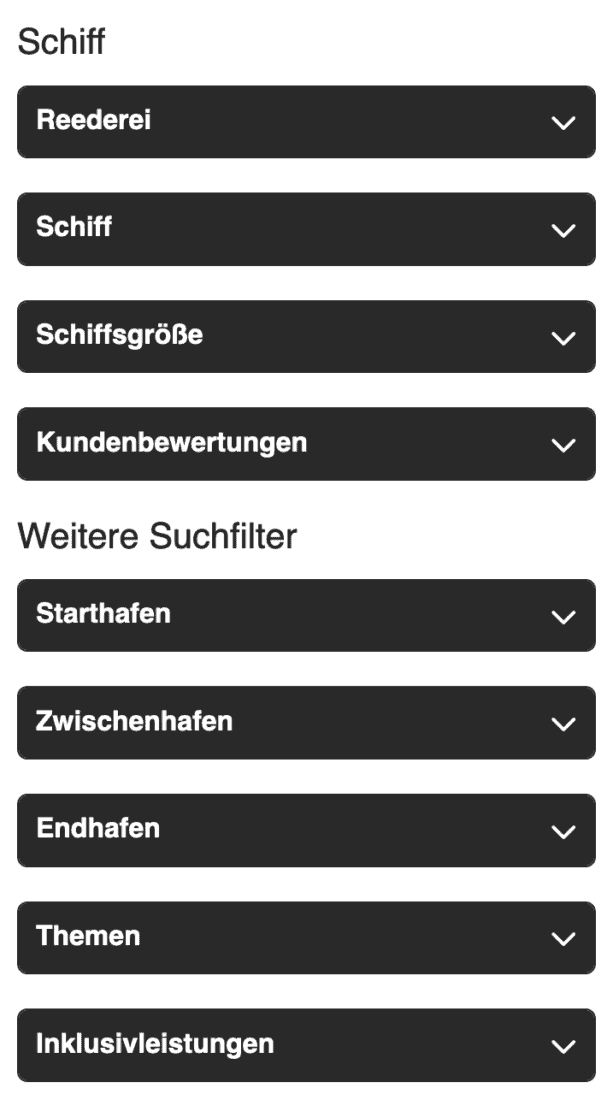 Erweiterte Suche e-hoi