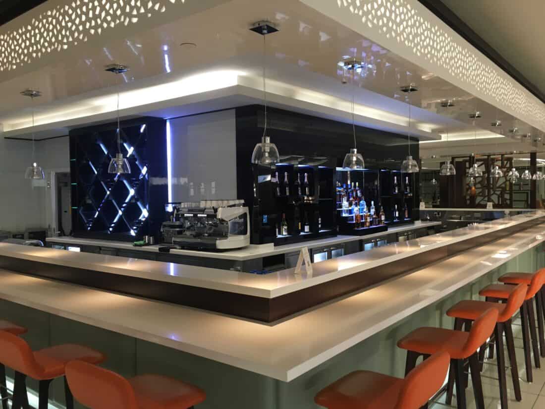 Etihad Business Class Lounge Bar