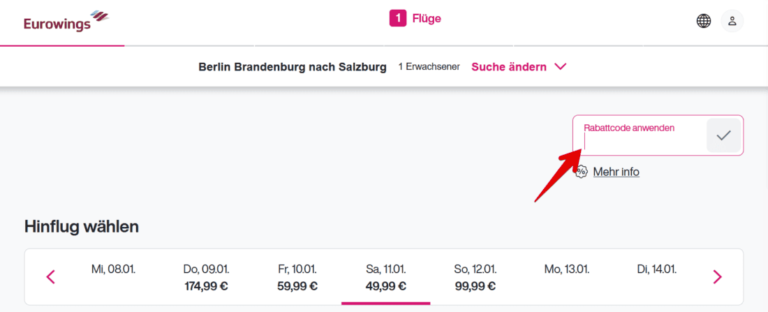 Eurowings Gutschein einloesen 1