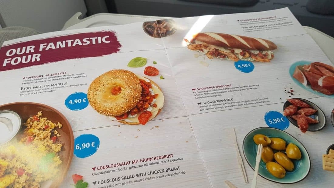 Bewertung Eurowings BIZclass auf Kurzstrecke