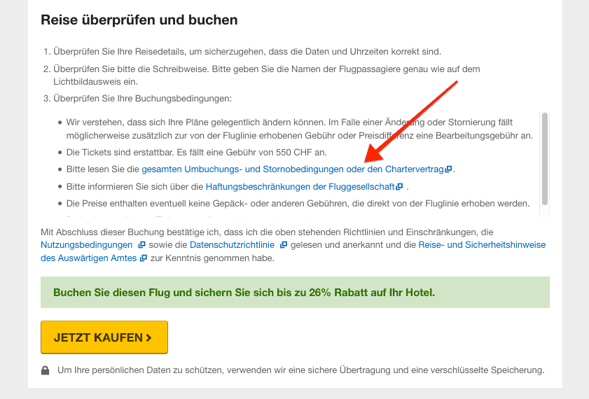 Fare Rules / Ticket Regeln » TravelDealz.de