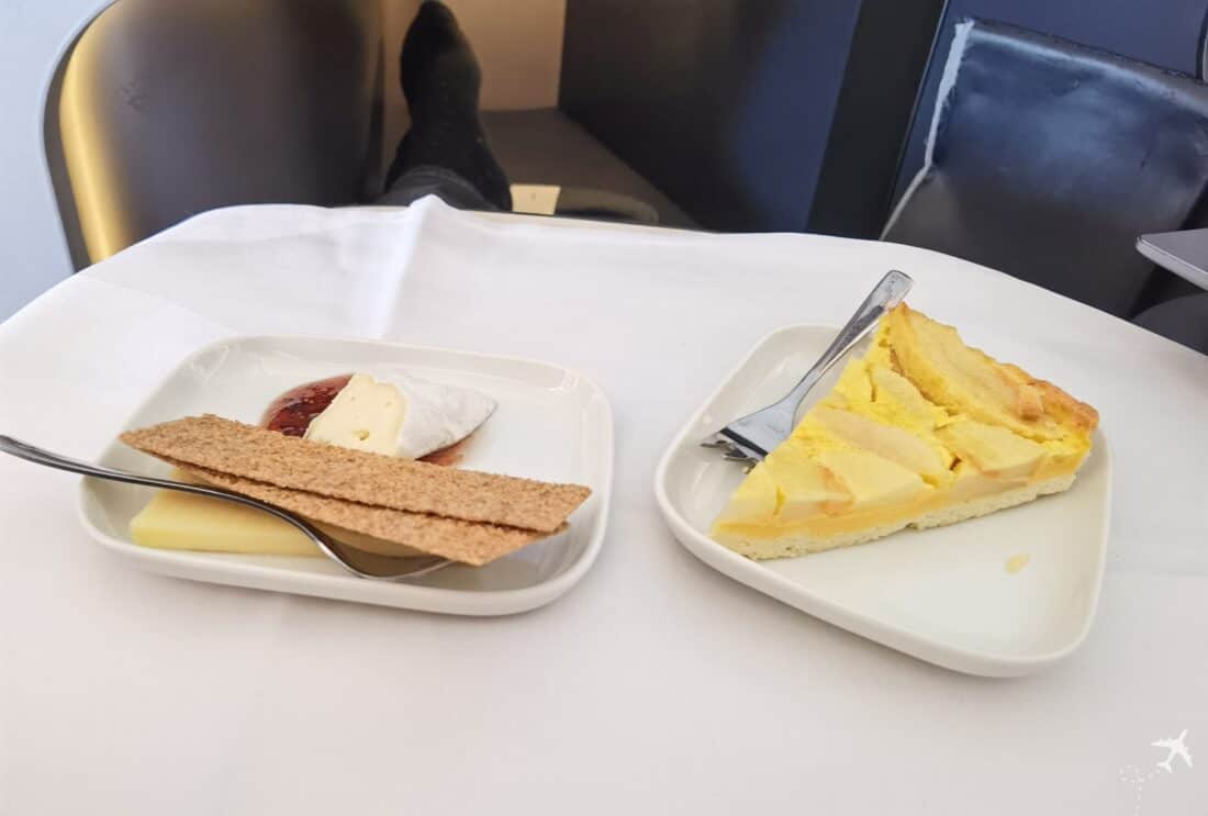 Finnair Business Class HEL JFK Dessert 1