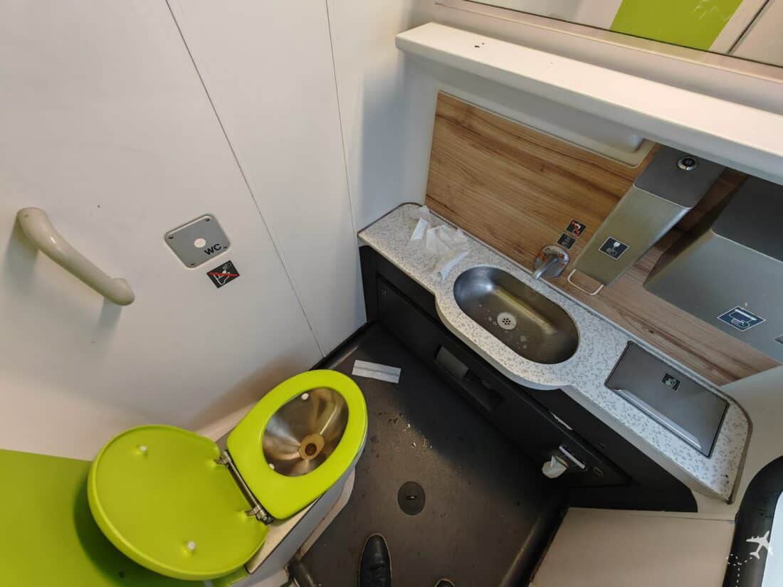 Flixtrain Toilette