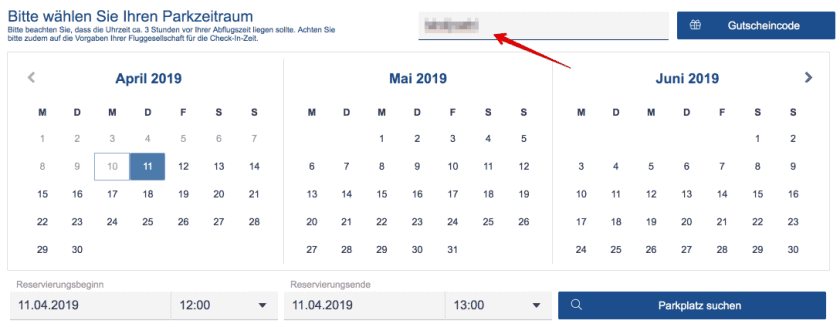 Gutschein Für Online Parken Flughafen Hamburg travel-dealz.de