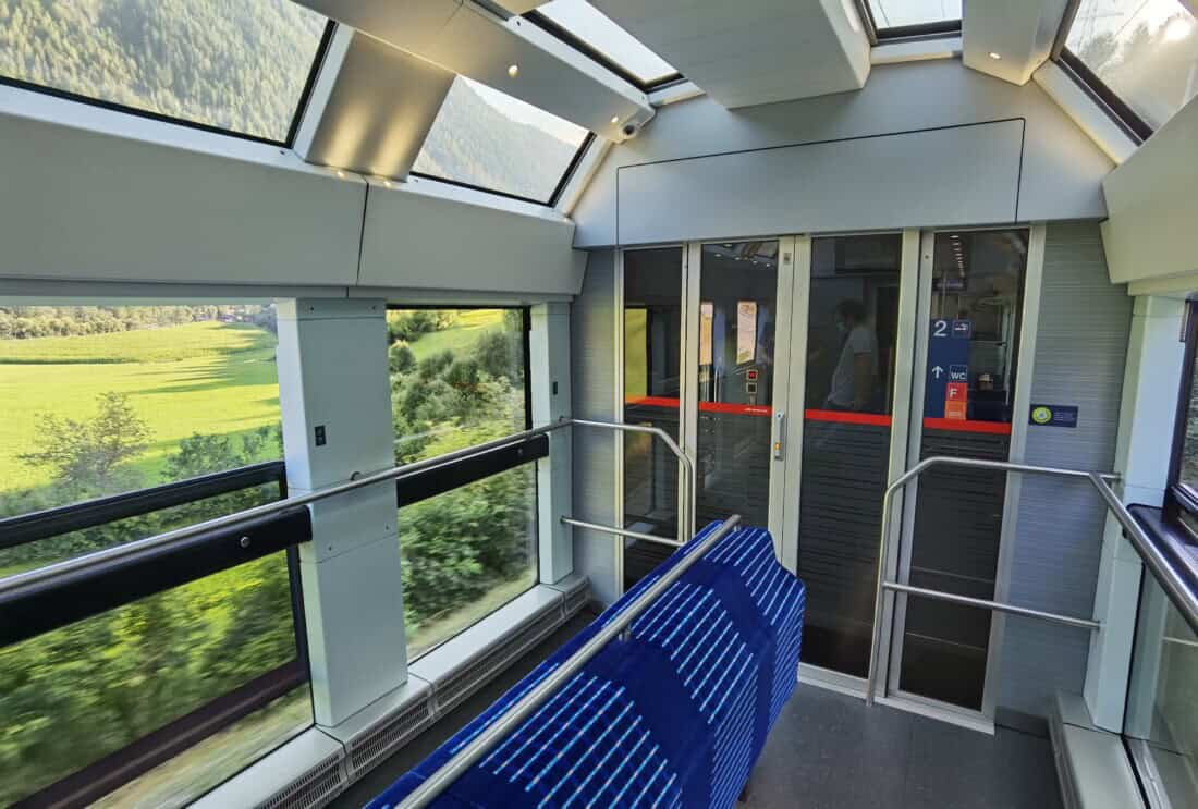 Fotoabteil Rhätische Bahn